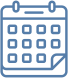 Flexible scheduling icon